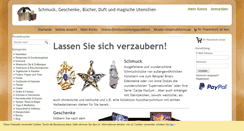 Desktop Screenshot of magiewelt.de